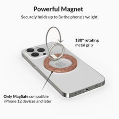 Chocolate Leopard MagSafe Grip Ring