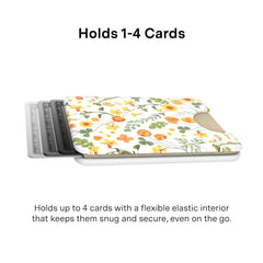 Whimsical Floral MagSafe Wallet
