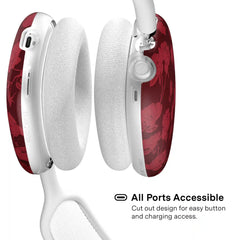 Dark Cherry Floral AirPod Max Case