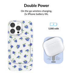 Blueberry Baby Portable MagSafe Charger Power Pack