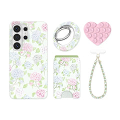 Hydrangea Floral Samsung Bundle Set