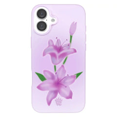 Love Spell Lily Floral iPhone Case