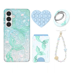 Mermaid Glitter Holo Samsung Bundle Set