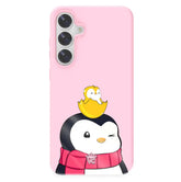 Pudgy Penguins Positive PinkĀ Samsung Case