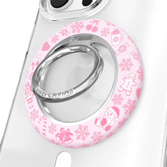 Pink Christmas MagSafe Grip Ring