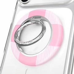 Pink Vibe Checkered MagSafe Grip Ring
