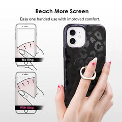 Black Leopard Phone Ring