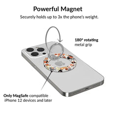 Snoopy Halloween Varsity MagSafe Grip Ring