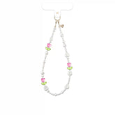 Tulip Pearl Chain Phone Charm