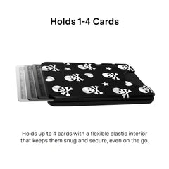 Chrome Skulls MagSafe Wallet