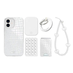 White Croc iPhone Bundle Set