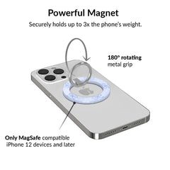 Lovely Blue Bows MagSafe Grip Ring
