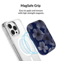 Midnight Blossom Portable MagSafe Charger Power Pack