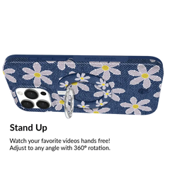 Denim Daisy MagSafe Grip Ring