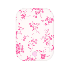 French Rose Floral Portable MagSafe Charger Power Pack