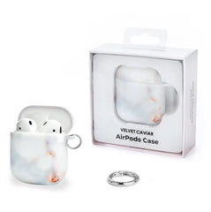 Grey Clouds Marble AirPods Case