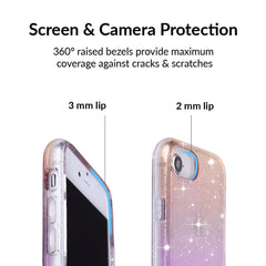 Ombre Stardust Glitter iPhone Case