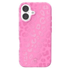 Hot Pink Leopard iPhone Case