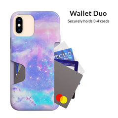 Pastel Galaxy iPhone Wallet Case