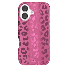 Pink Ruby Leopard iPhone Case