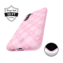 Dolly Pink Gingham Samsung Case