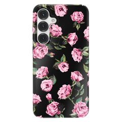 Pink Rose Floral Samsung Case