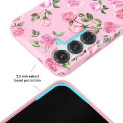 Baby Pink Roses Samsung Case