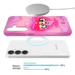 The Powerpuff Girls Airbrush Hearts Samsung Case