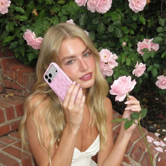Magical Mauve Floral MagSafe Wallet