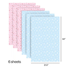 Festive Fantasy Wrapping Paper Bundle (6-pack)