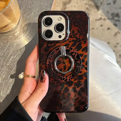 Leopard Tort MagSafe Grip Ring