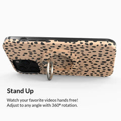 Spotted Cheetah MagSafe Grip Ring