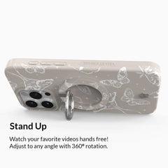 Moonlight Moths MagSafe Grip Ring