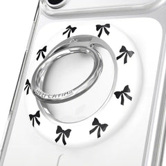 Black Bows MagSafe Grip Ring