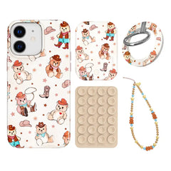 Cowboy Teddy iPhone Bundle Set - Grip