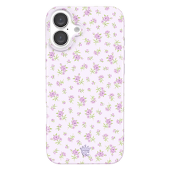 Dainty Lilac Floral iPhone Case