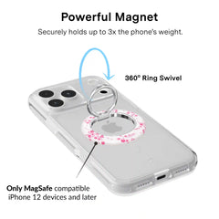 French Rose Floral MagSafe Ring