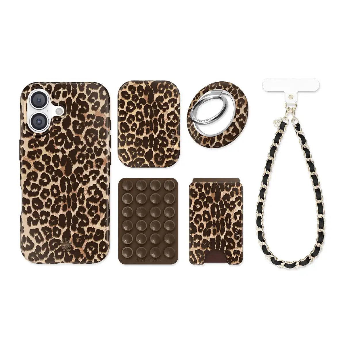 Girls Night Leopard iPhone Bundle Set
