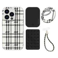 Houndstooth Sweater iPhone Bundle Set - Grip