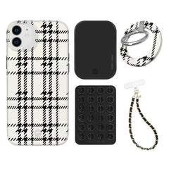 Houndstooth Sweater iPhone Bundle Set - Grip