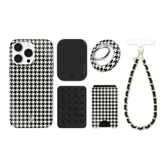 Houndstooth iPhone Bundle Set