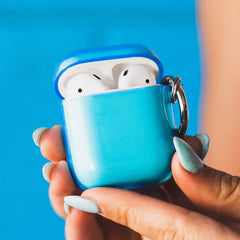 Neon Blue AirPod Case