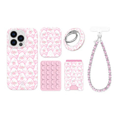 Lovely Pink Bows iPhone Bundle Set