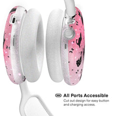 Lucky Kittens Glitter AirPod Max Case