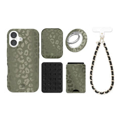 Olive Leopard iPhone Bundle Set