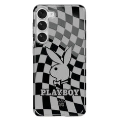 Playboy Checkmate Clear Samsung Case