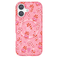 Pink Peppermint Princess iPhone Case