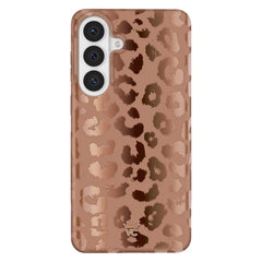 Bronze Chrome Leopard Samsung Case