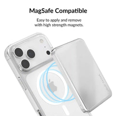 Silver Chrome Slim Portable MagSafe Charger Power Pack