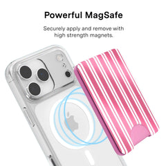Candy Cane Stripes MagSafe Wallet